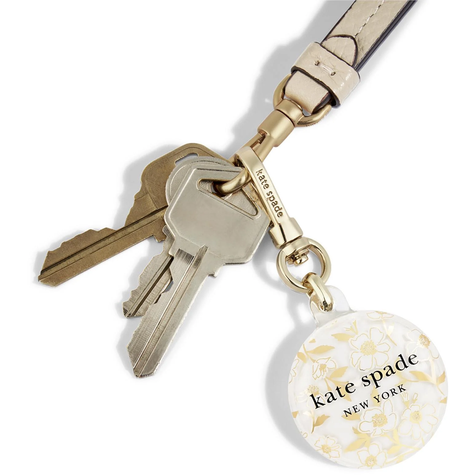 Kate Spade AirTag Keychain (Sunshine Floral) - Image 6
