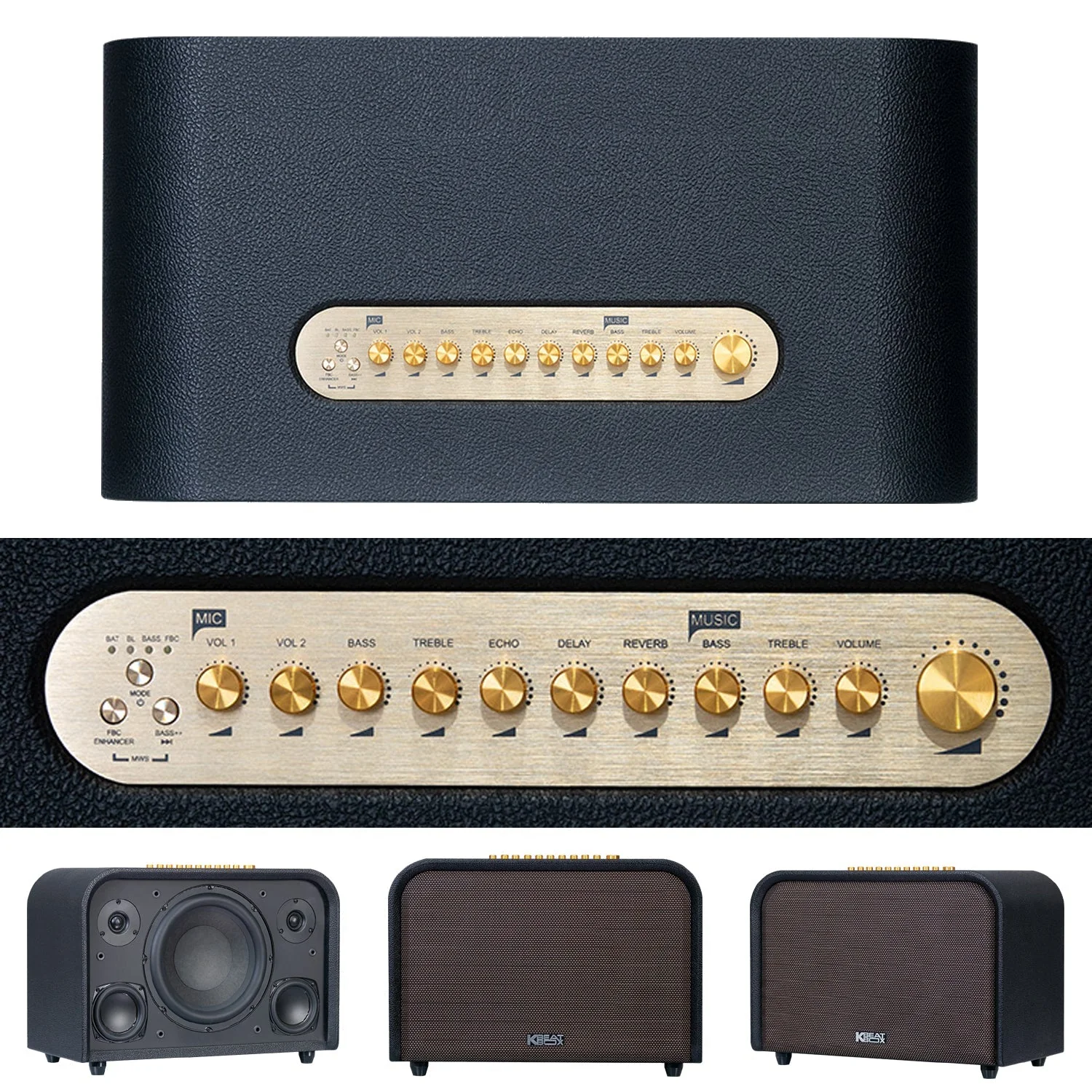 KBEATBOX ACOUSTIC 3 – Premium Karaoke Sound System | 220W RMS | Wireless Mics - Image 2