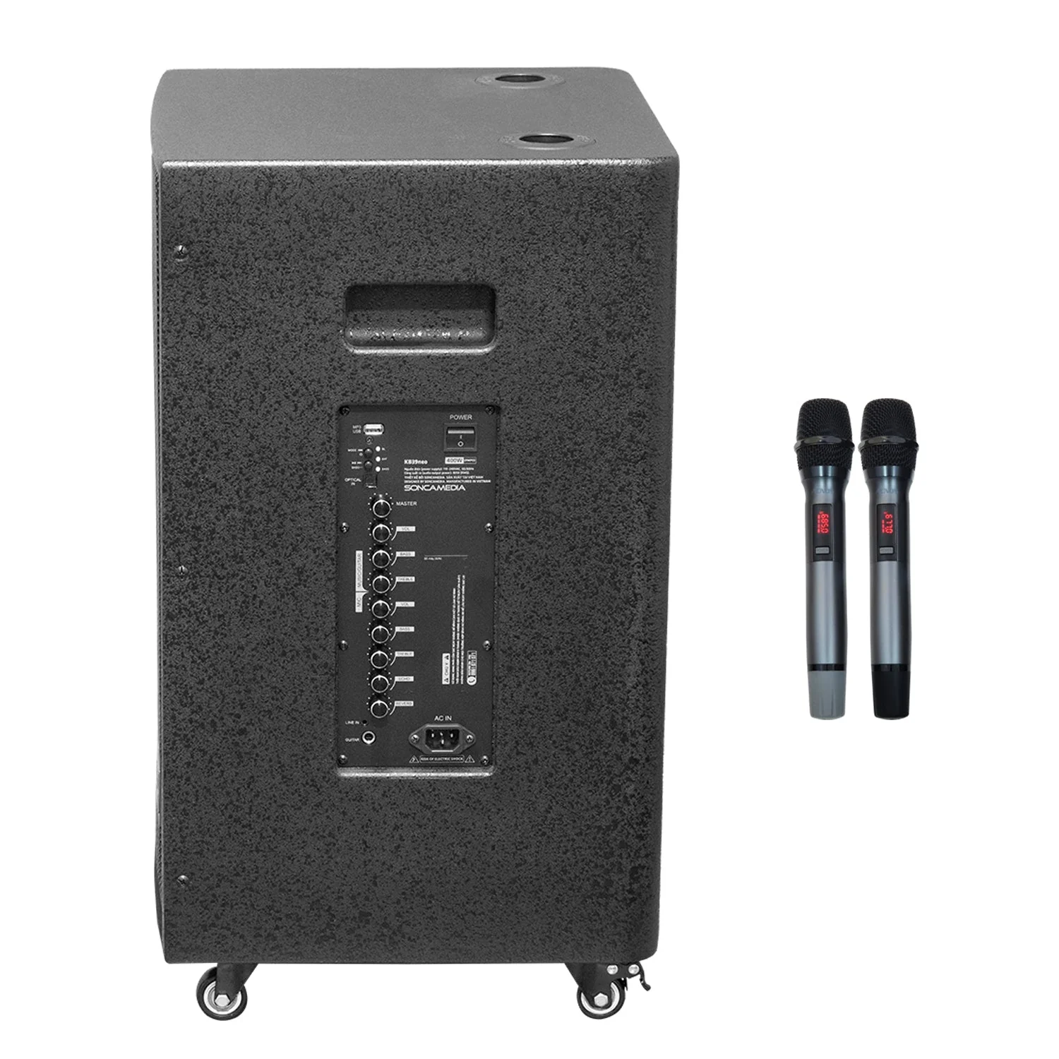 KBEATBOX KB-39NEO 15" Karaoke Speaker System - Image 5
