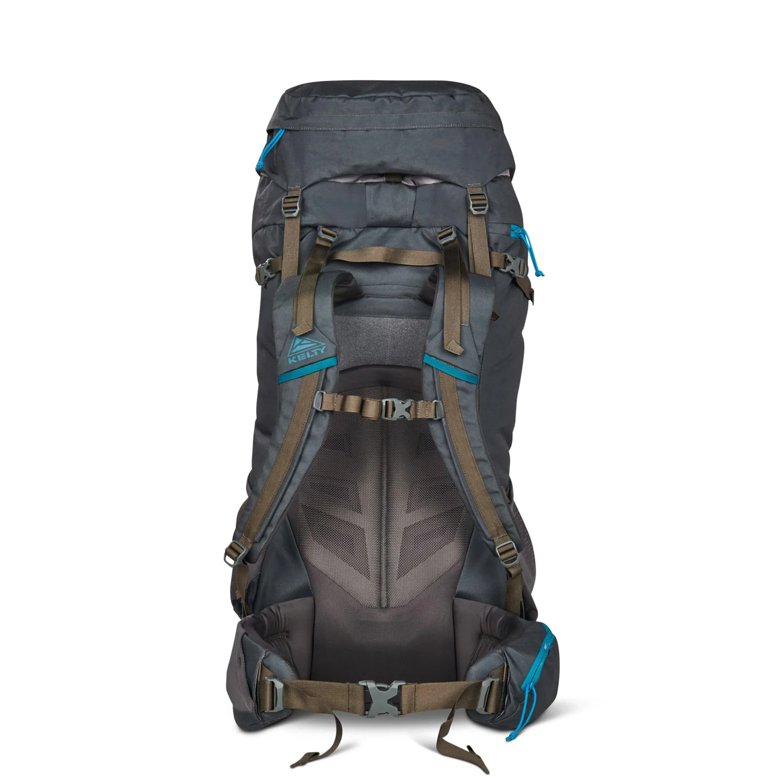 KELTY Asher 85L Backpack Bag Travel Hiking Camping Pack - Beluga/Stormy Blue - Image 7