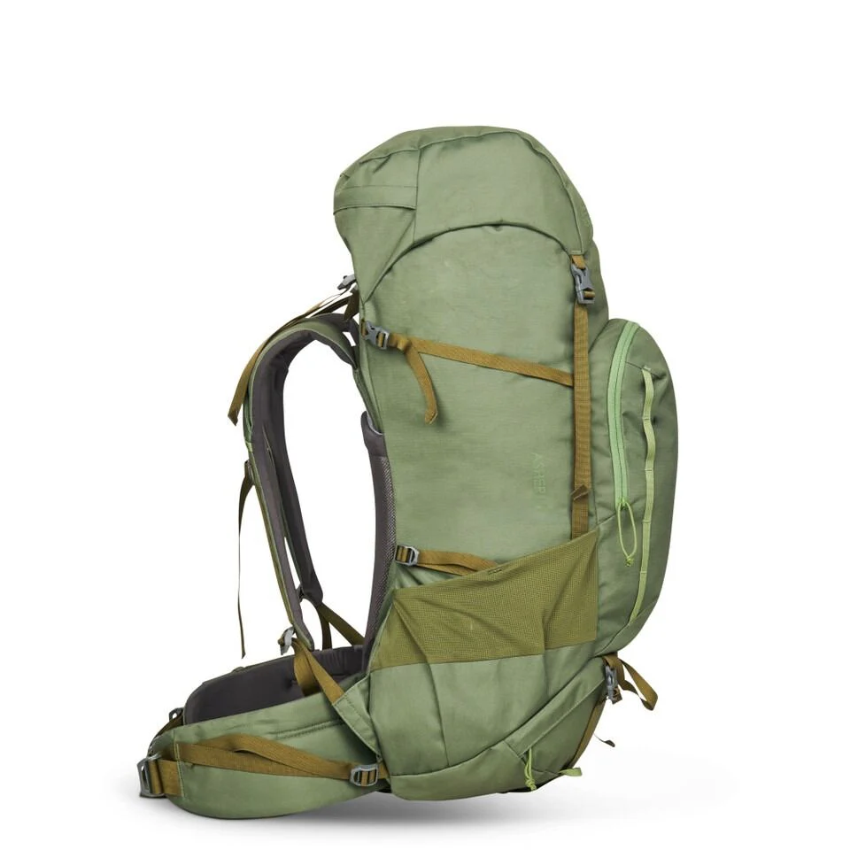 KELTY Asher Hiking Backpack Outdoor Travel Pack Bag 65L (Winter Moss/Dill) - Image 8