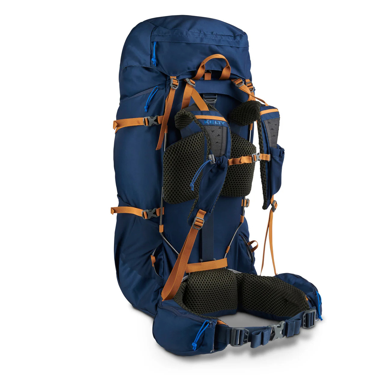 KELTY Glendale Pageant Backpack Bag Hiking Camping Travel Pack 85L (Blue/Cathay Spice) - Image 2