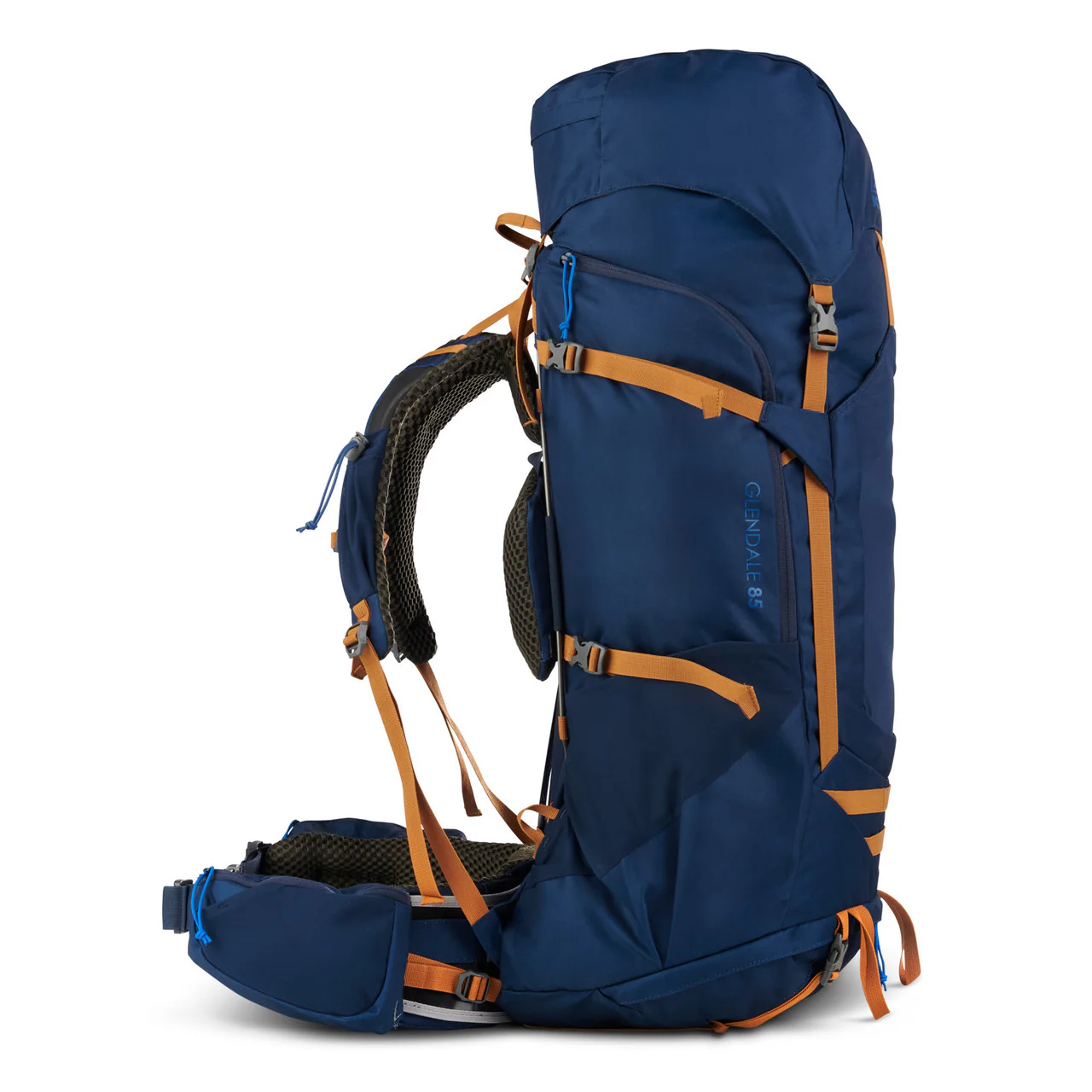 KELTY Glendale Pageant Backpack Bag Hiking Camping Travel Pack 85L (Blue/Cathay Spice) - Image 3