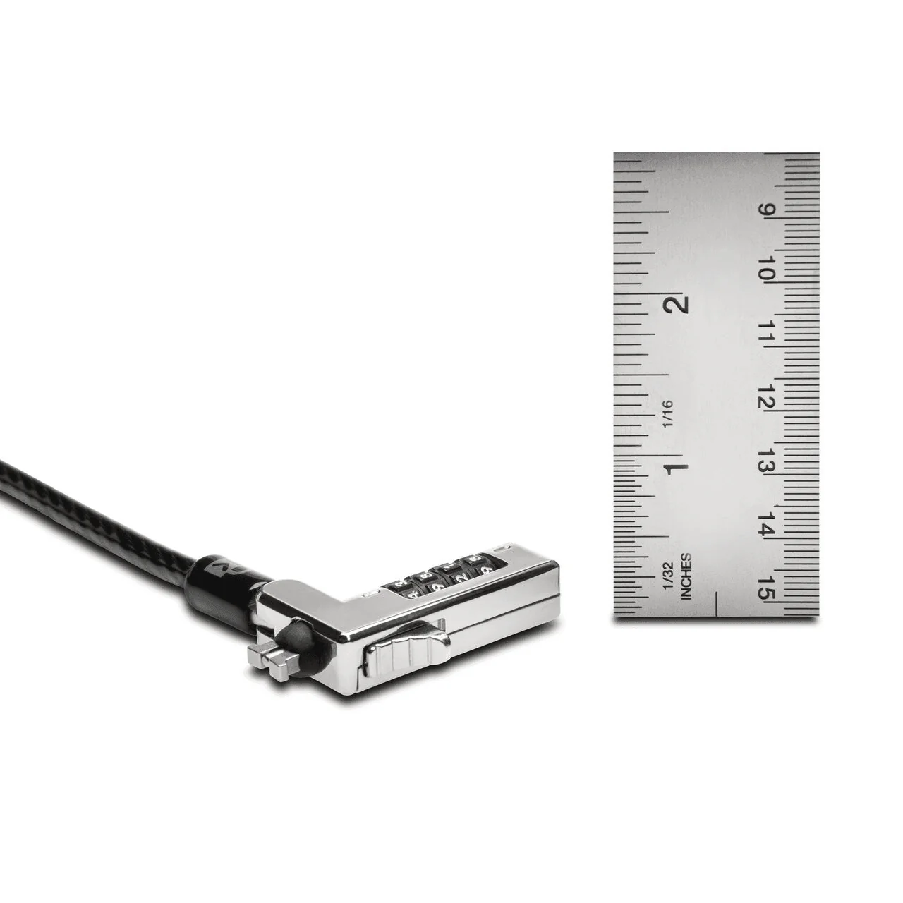 Kensington Slim Combination Laptop Lock Resettable Black - Image 2