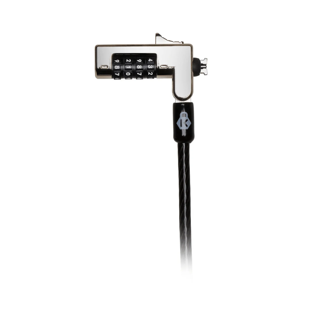 Kensington Slim Nanosaver Combination Laptop Lock Serialised Black - Image 3
