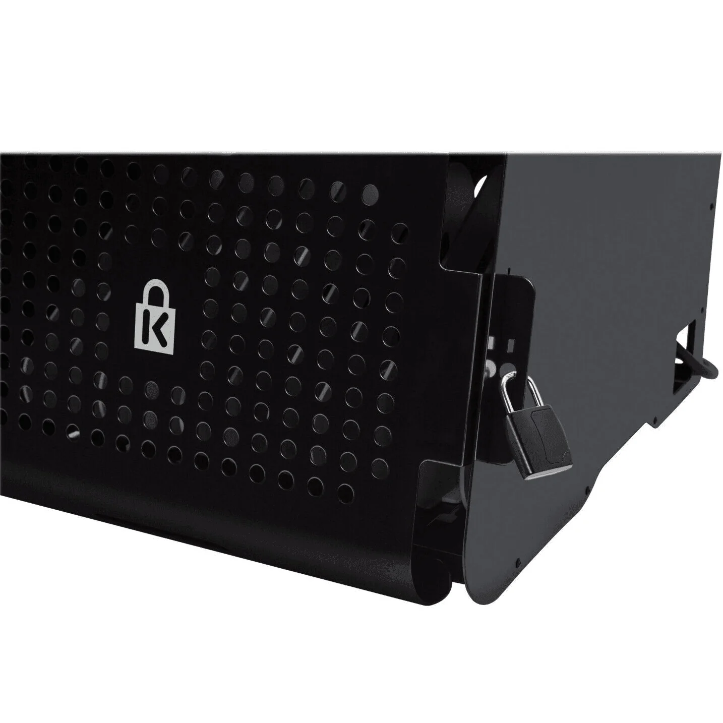 Kensington Universal Lock And Charge Station Cabinet Black - Image 3