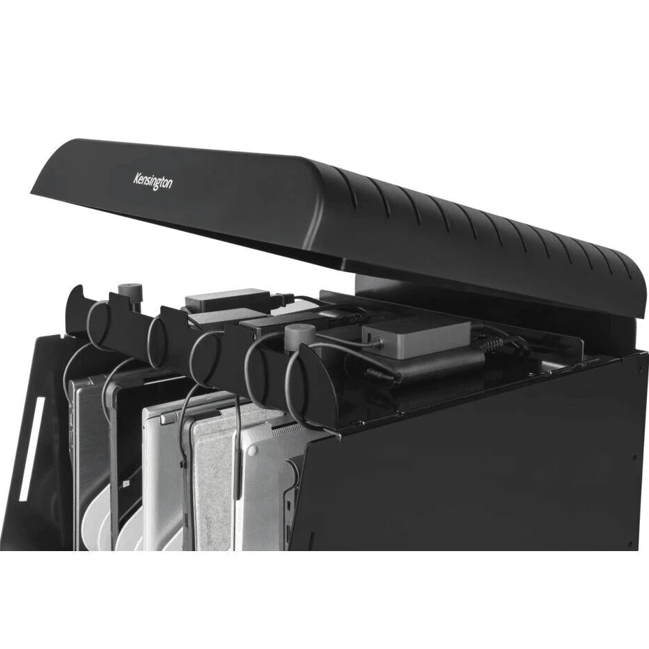 Kensington Universal Lock And Charge Station Cabinet Black - Image 4