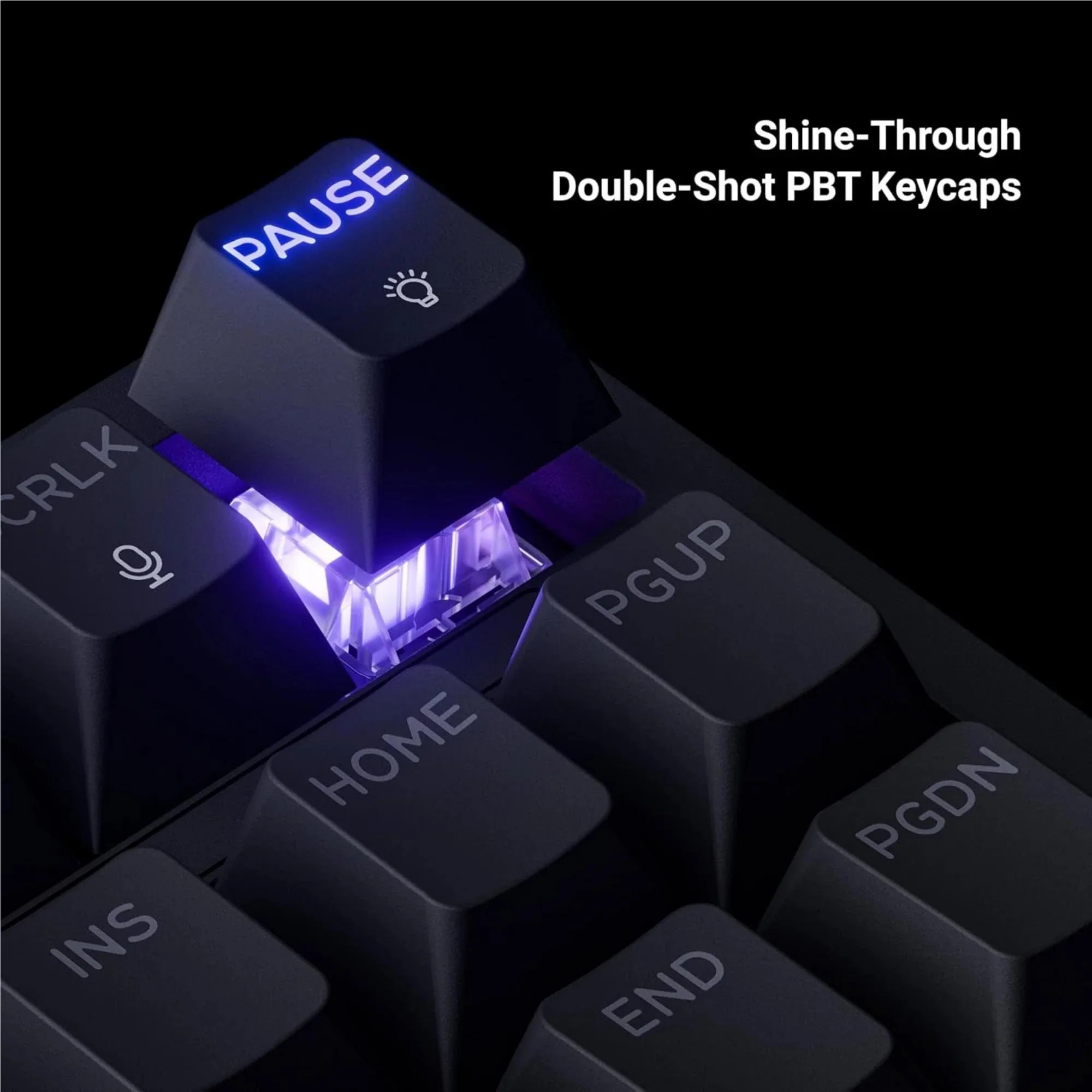 Keychron J4 QMK Hot-Swap Wireless Mechanical Keyboard - Dark Blue (Red Switch) - Image 11