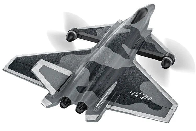 KFPLAN J-20 RC Airplane - Dual Brushless Motors and Vertical Hover - Image 4