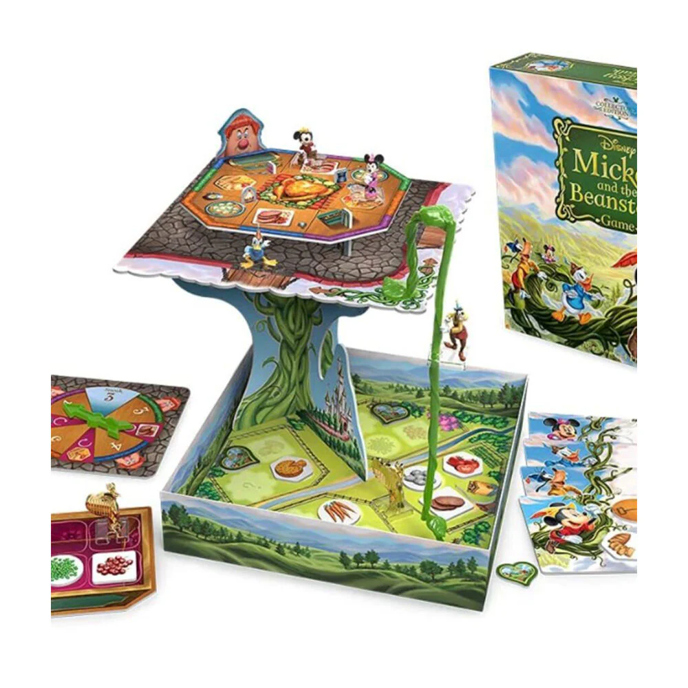 Kids Mickey & The Beanstalk Collector’s Cooperative Board Game 4y+ - Image 3