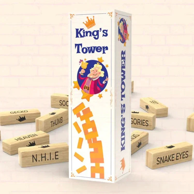 Kings Tower Blocks Party Game - Image 2