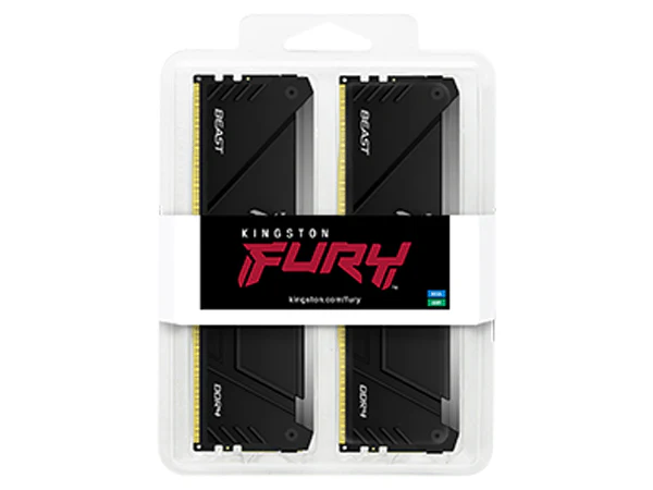 Kingston FURY Beast DDR4 RGB 16GB (2 x 8GB) 3200MHz CL16 Desktop RAM - Image 3
