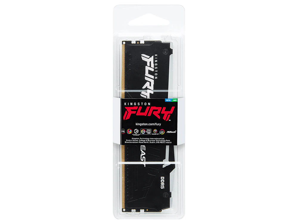Kingston FURY Beast DDR5 RGB16GB (2 X 8GB) 6000MT/s C36 Desktop RAM (Black) - Image 3