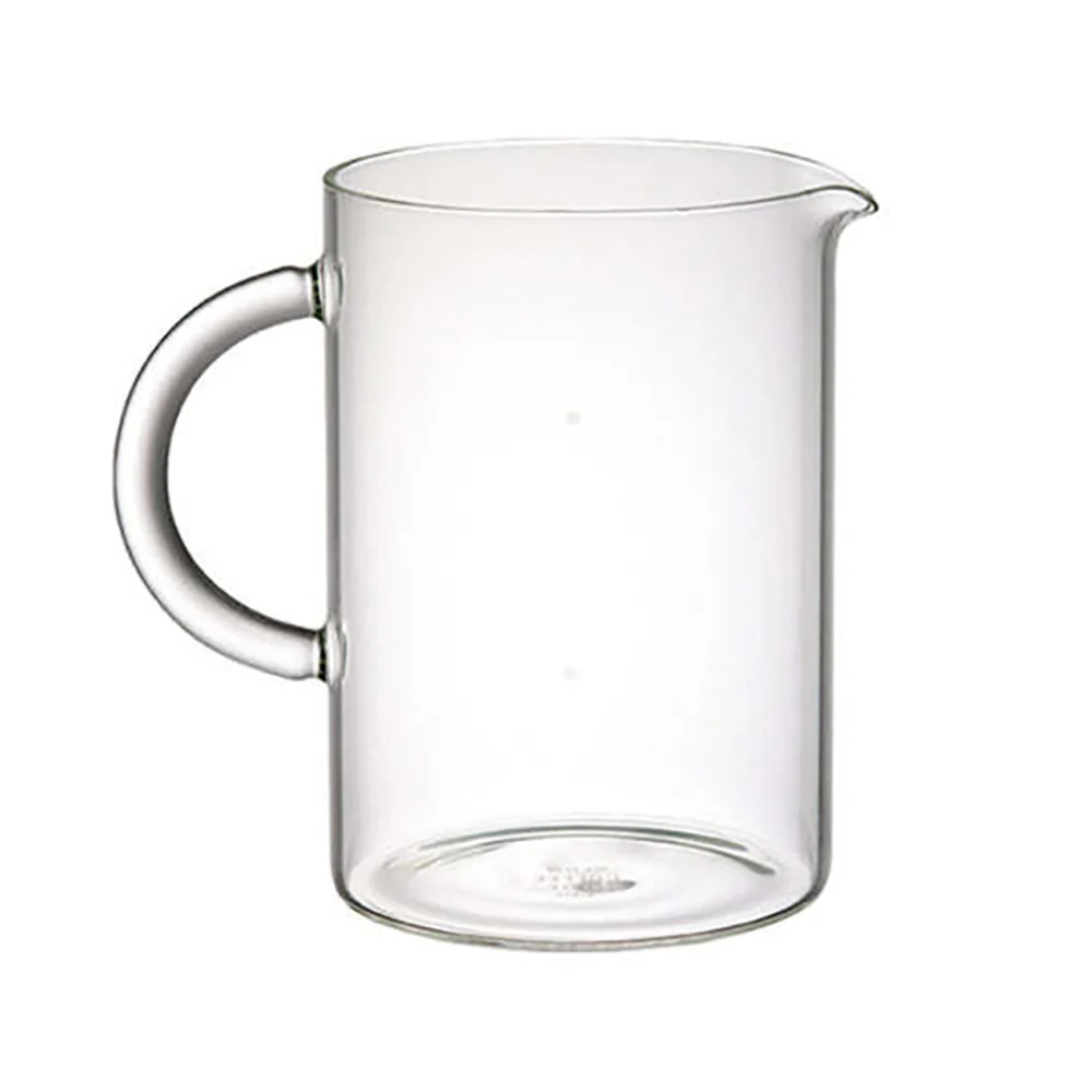 Kinto SCS-04 Glass Coffee Jug 600ml 15cm Large with Handle (Clear) - Image 2