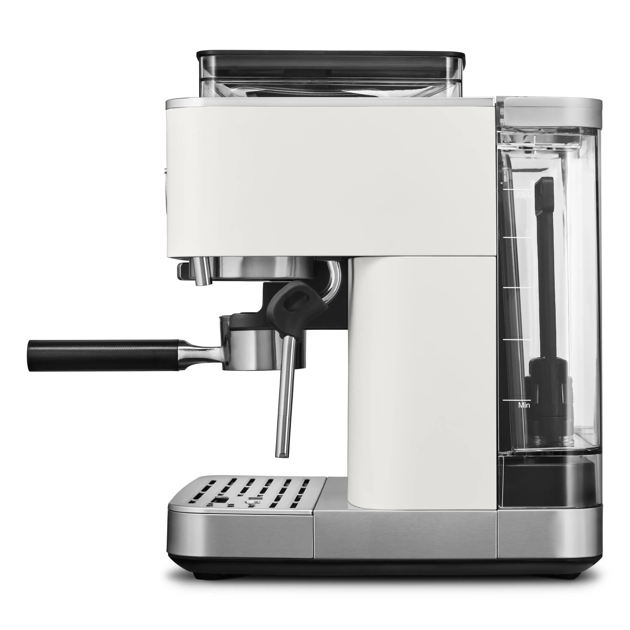 KitchenAid KES6551 Semi Automatic Espresso Machine with Burr Grinder (Porcelain) - Image 3