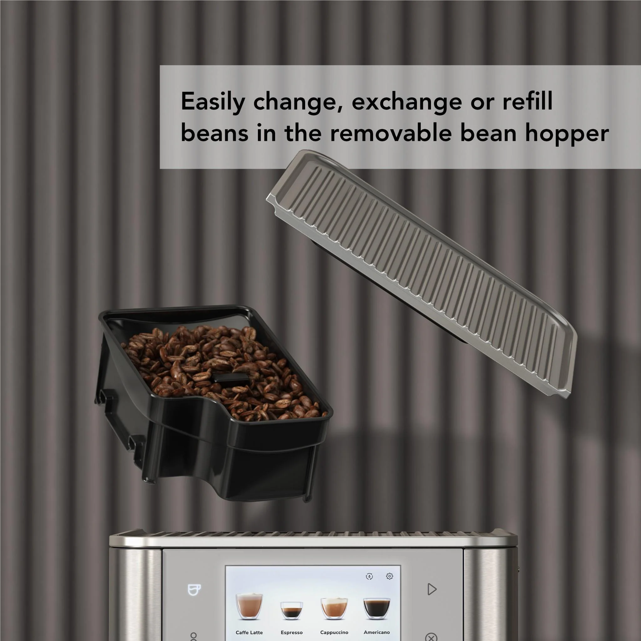 KitchenAid KF8 Fully Automatic Espresso Machine with Milk Container (Cast Iron) - Image 7