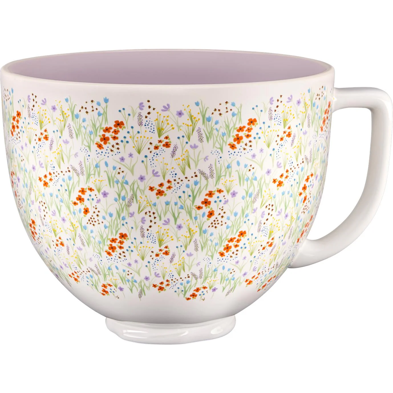 KitchenAid KSM156 4.7L Artisan Stand Mixer with Ceramic Floral Bowl - Image 4