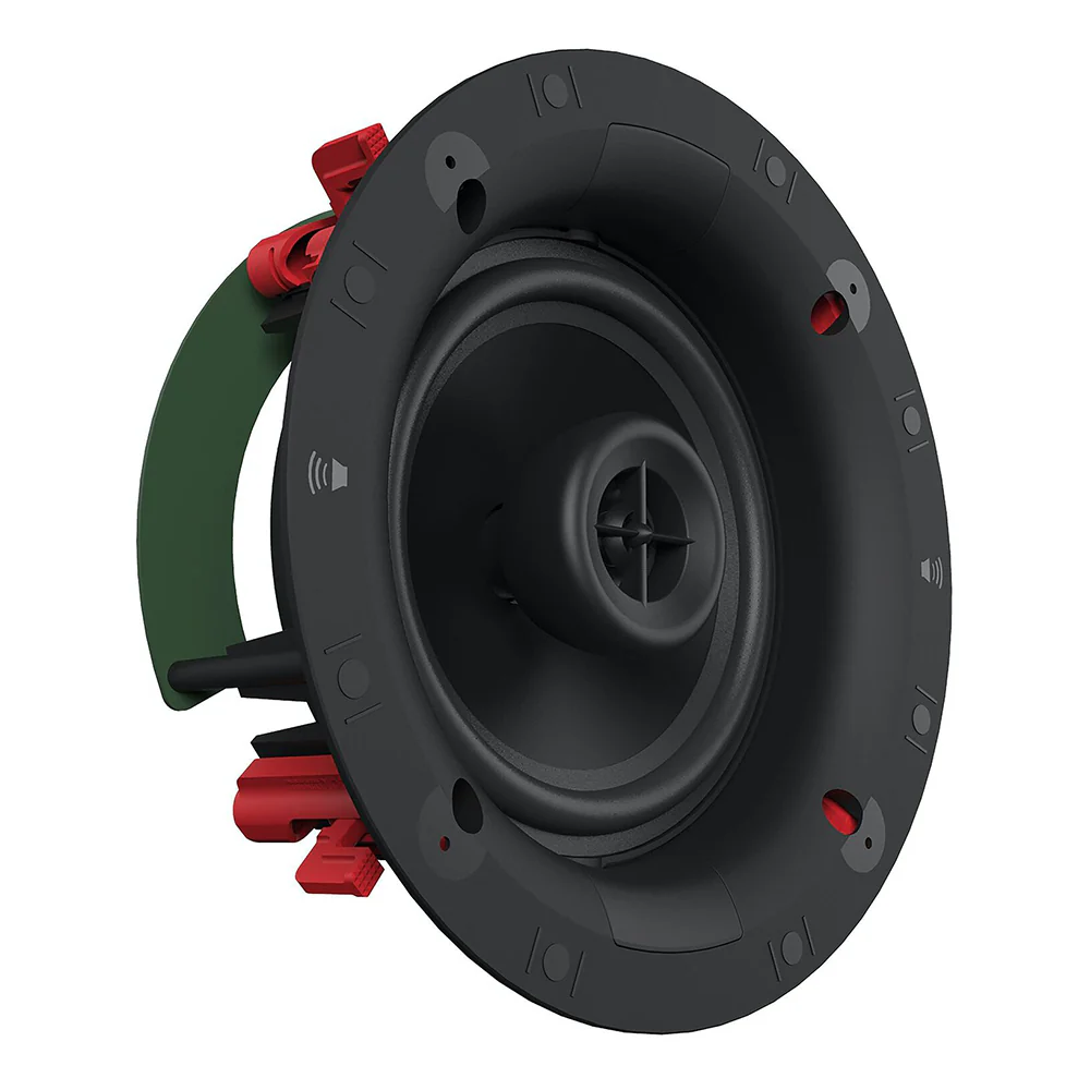 Klipsch DS-160CDT 6.5" In-Ceiling 200W Speaker with Pivoting Woofer/Tweeter (White) - Image 3