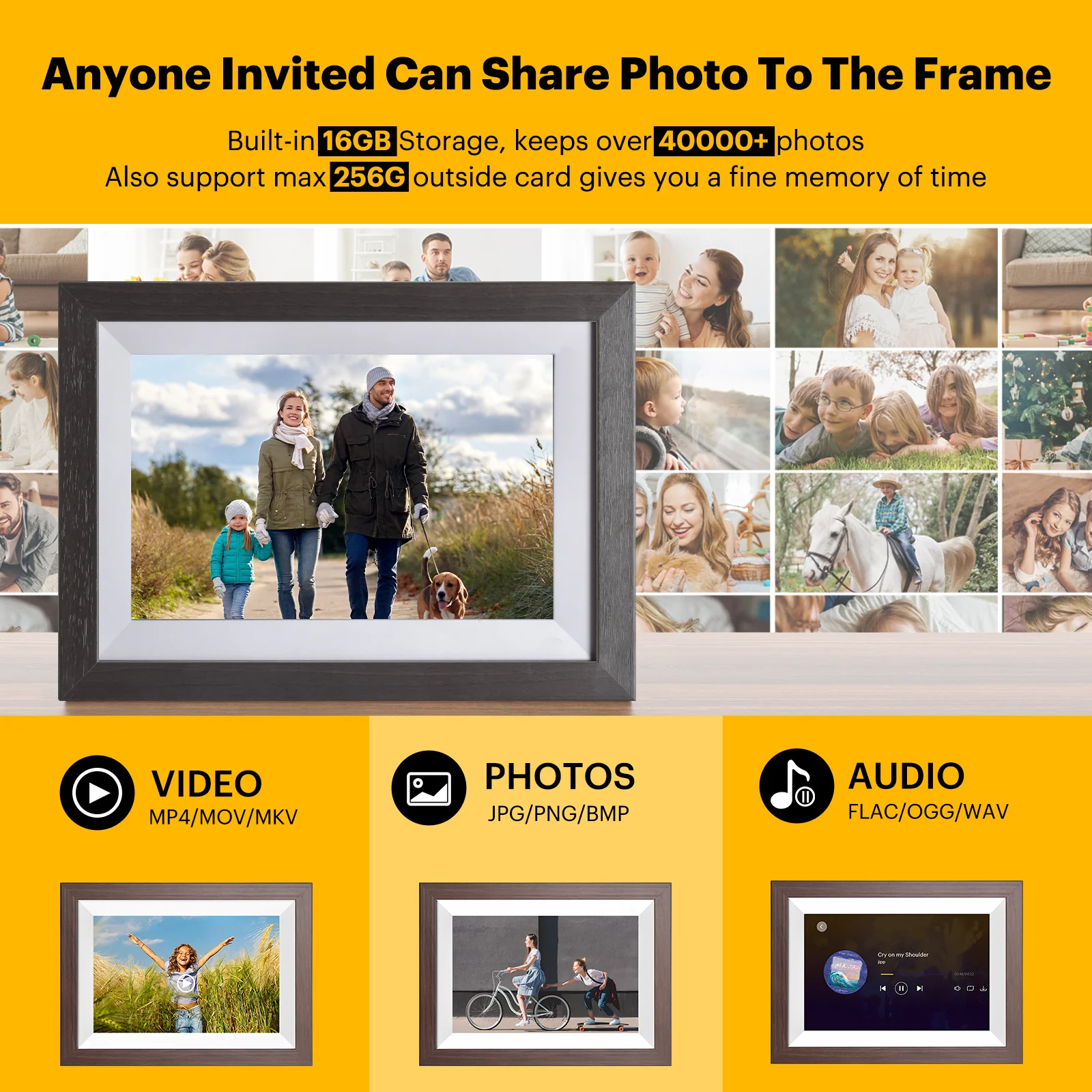 KODAK 10.1" Digital Photo Frame Bundle - Image 7