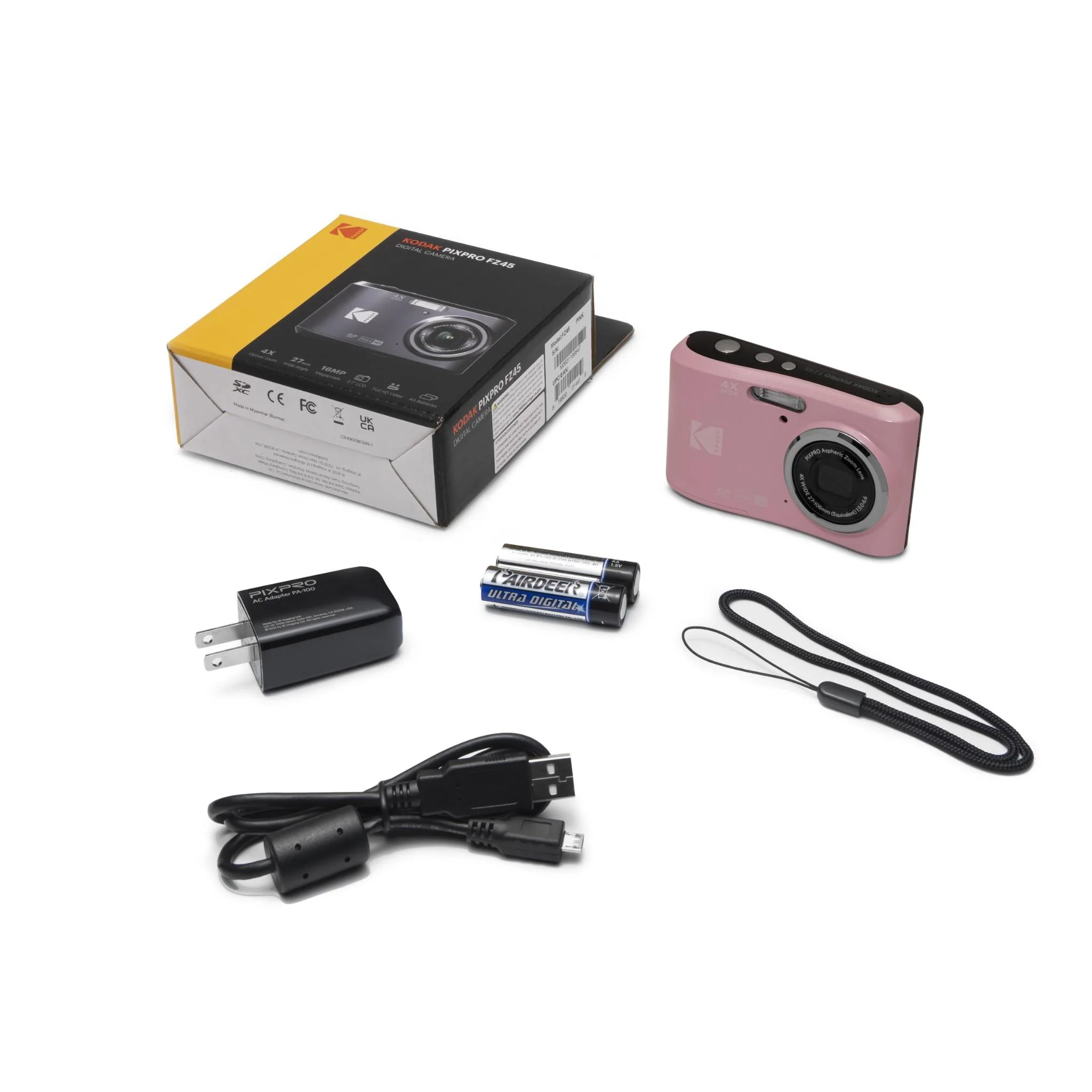 Kodak Pixpro FZ45 Digital Compact Camera (Pink) - Image 9