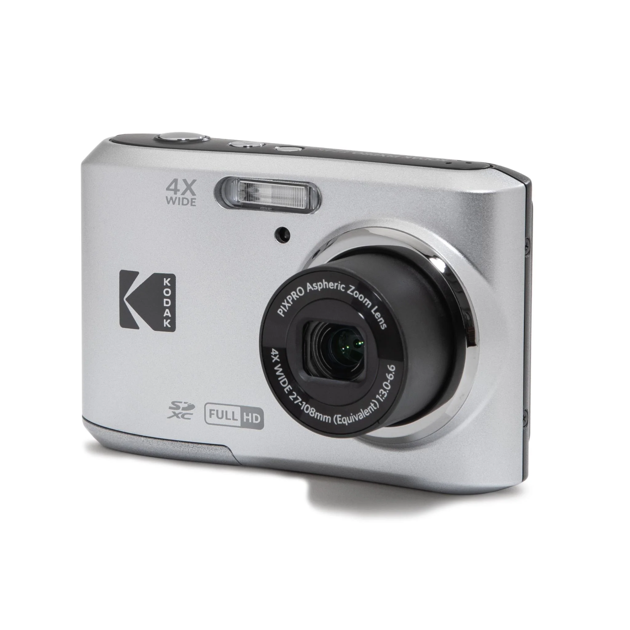 Kodak Pixpro FZ45 Digital Compact Camera (Silver)