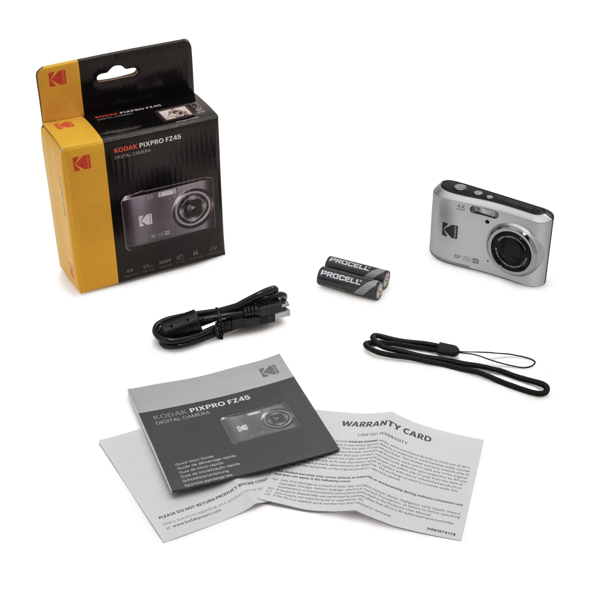 Kodak Pixpro FZ45 Digital Compact Camera (Silver) - Image 11