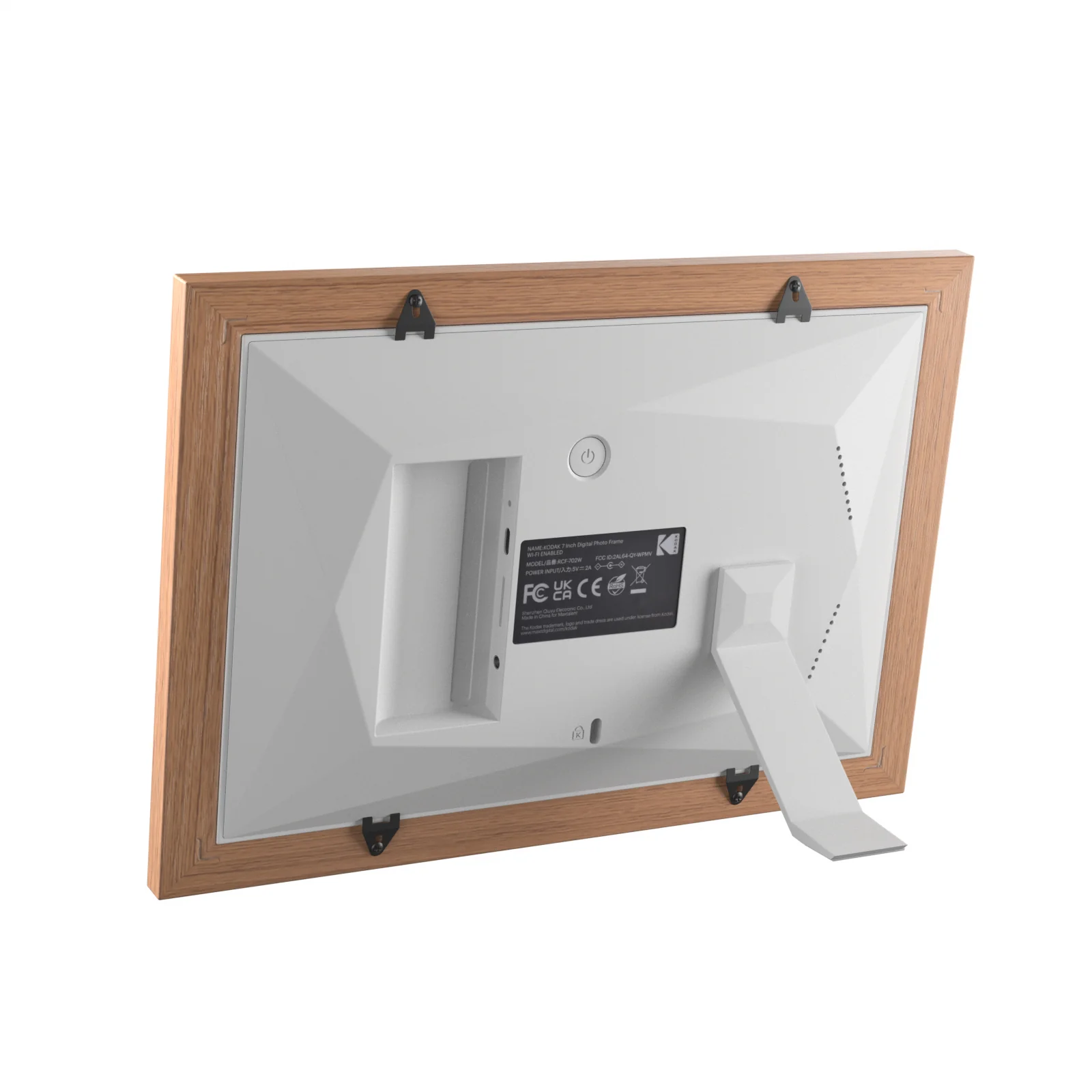 KODAK RCF-702W 7" Digital Photo Frame 32GB Wi-Fi (Natural Wood) - Image 2