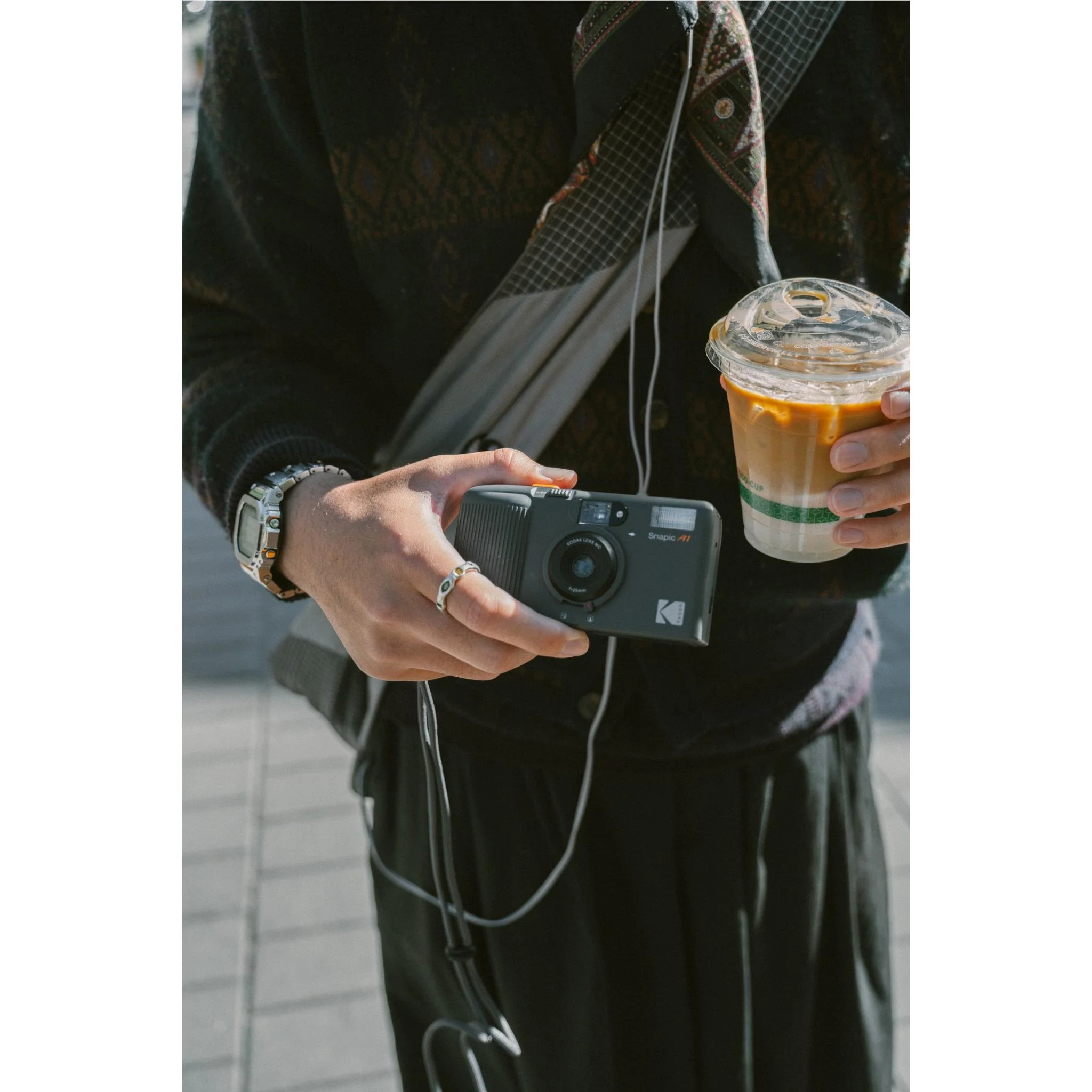 Kodak Snapic A1 35mm Film Camera (Rhino Grey) - Image 8