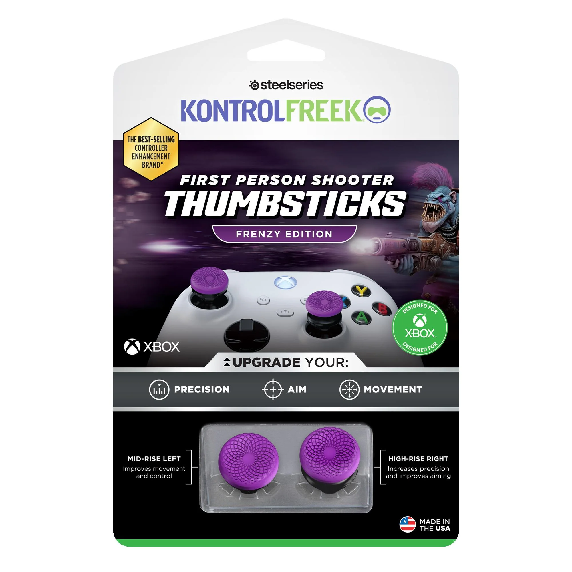 KontrolFreak FPS Frenzy (Purple/Black) for Xbox Series X/S - Image 2