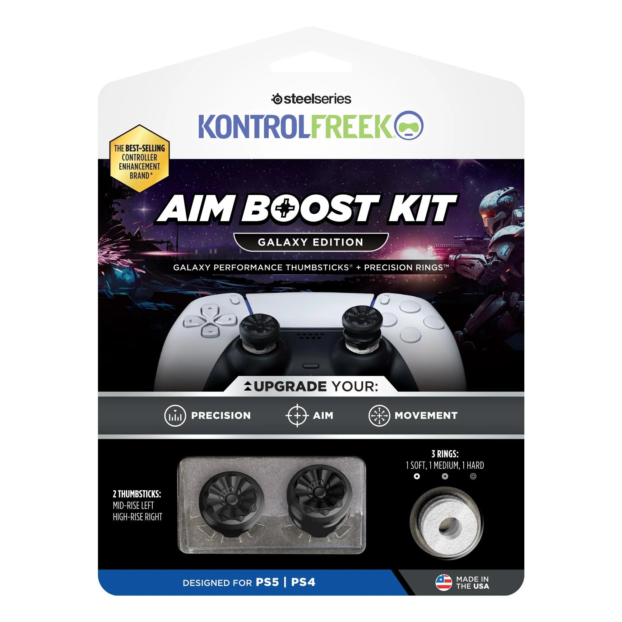 KontrolFreak Galaxy (Black) AimBoost for PlayStation - Image 2