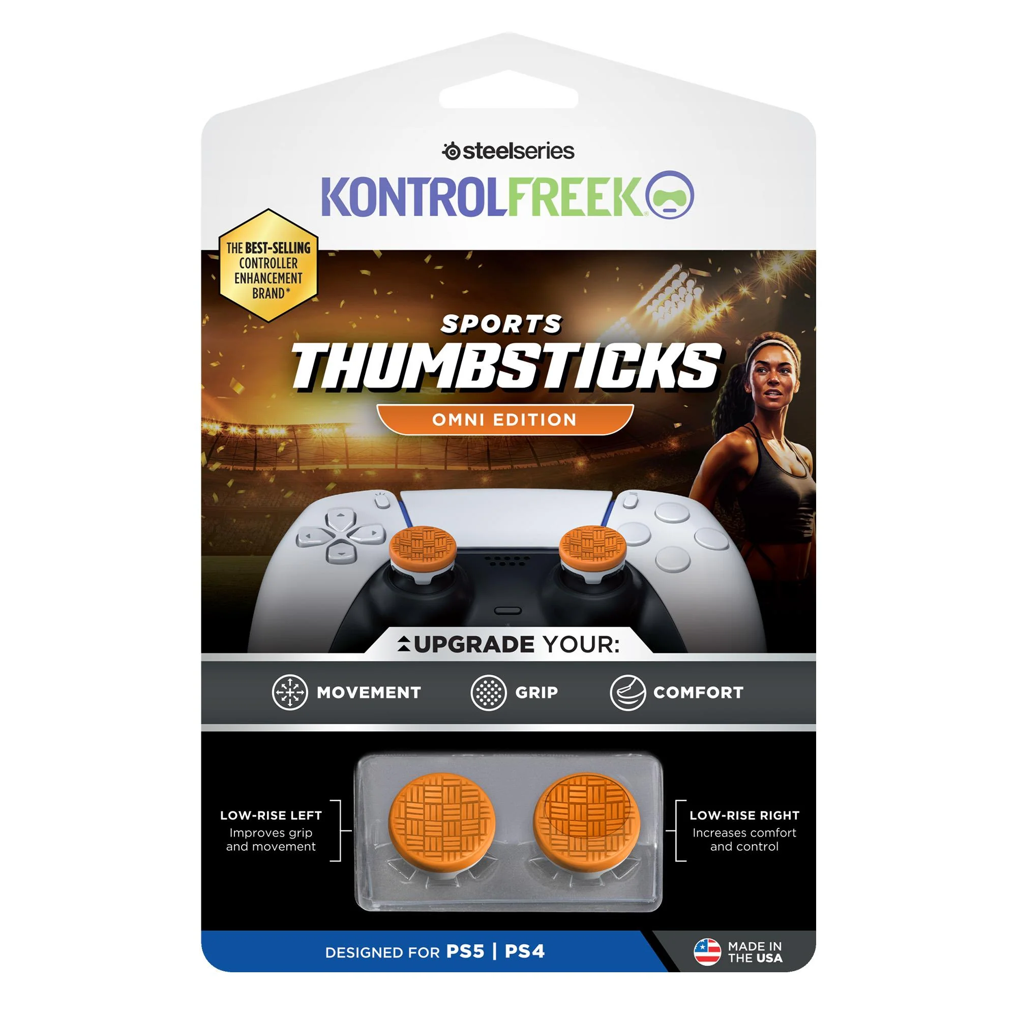 KontrolFreak Sports Omni (Orange/White) for PlayStation - Image 2