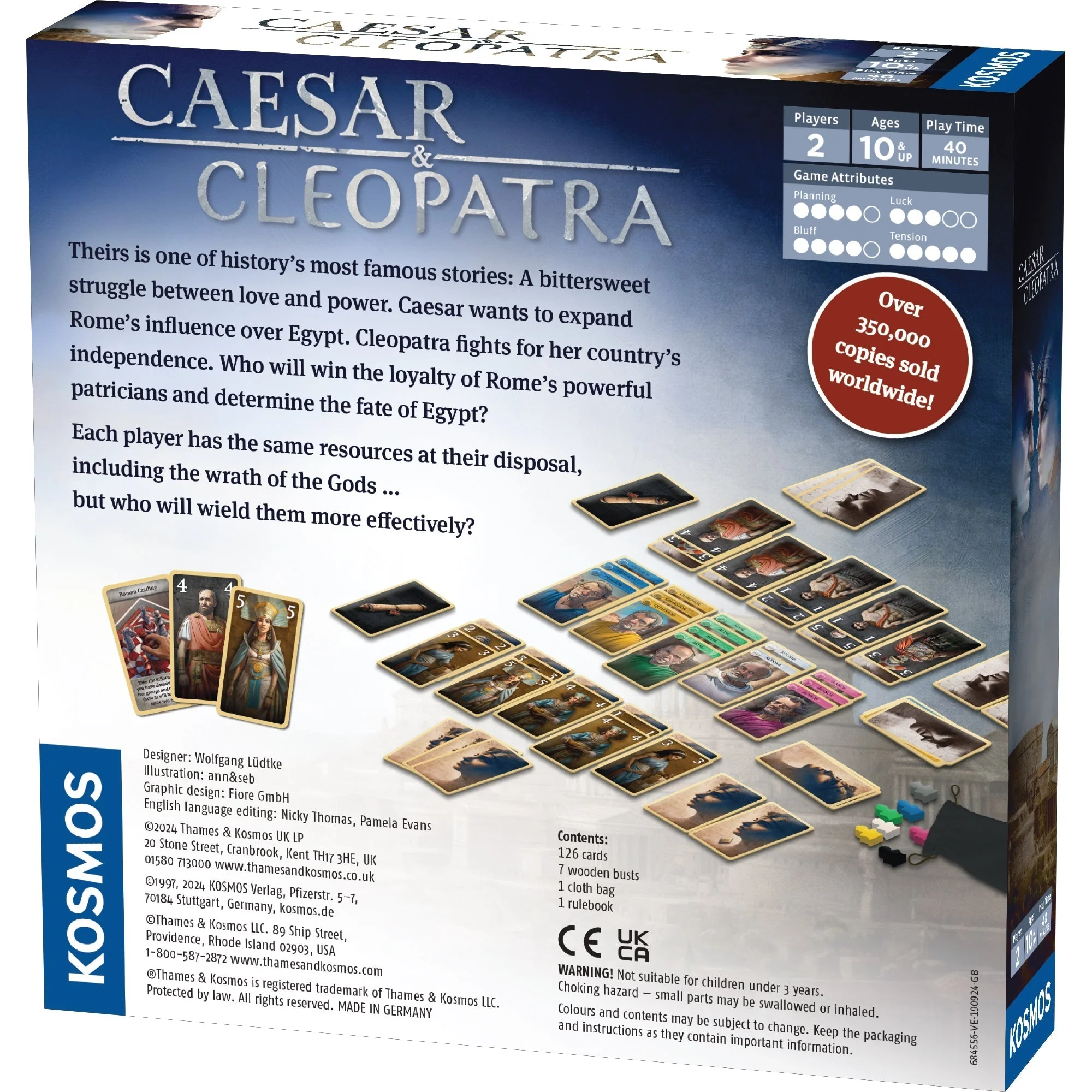 Kosmos Ceaser and Cleopatra Game - Image 2