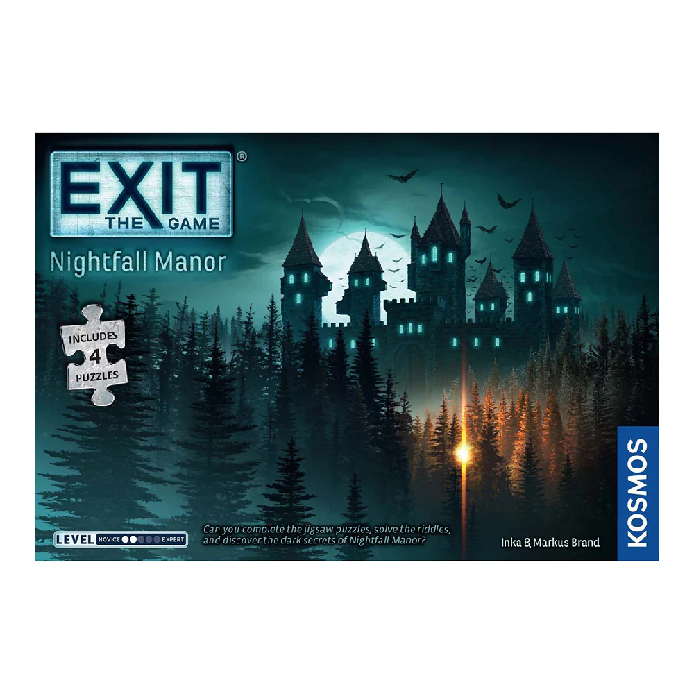 Kosmos Exit the Game Nightfall Manor PUZZLE Jigsaw Puzzle and Game Game - Image 2