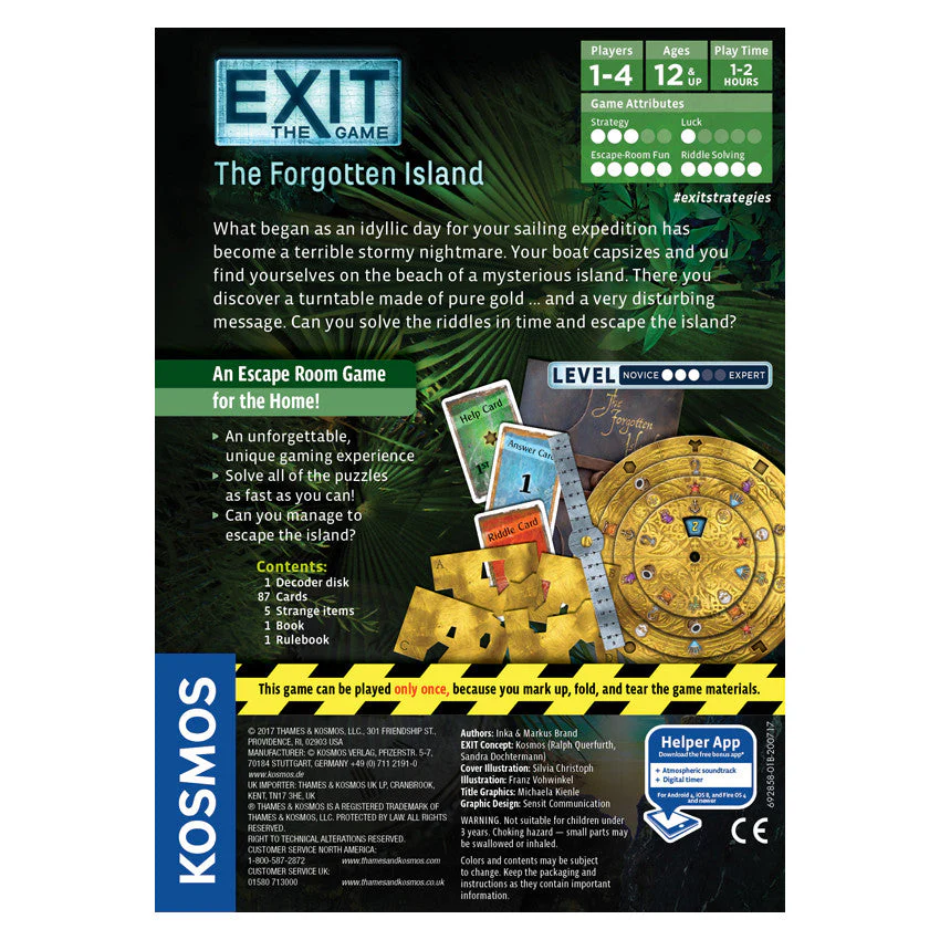 Kosmos Exit the Game the Forgotten Island Game - Image 2