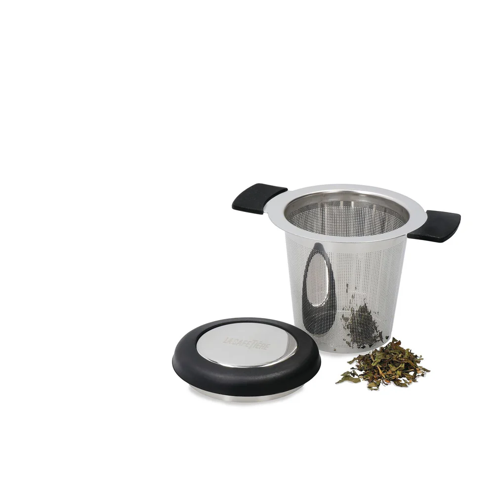 La Cafetiere 10.5cm/140ml Stainless Steel Tea Infuser Basket (Black) - Image 3