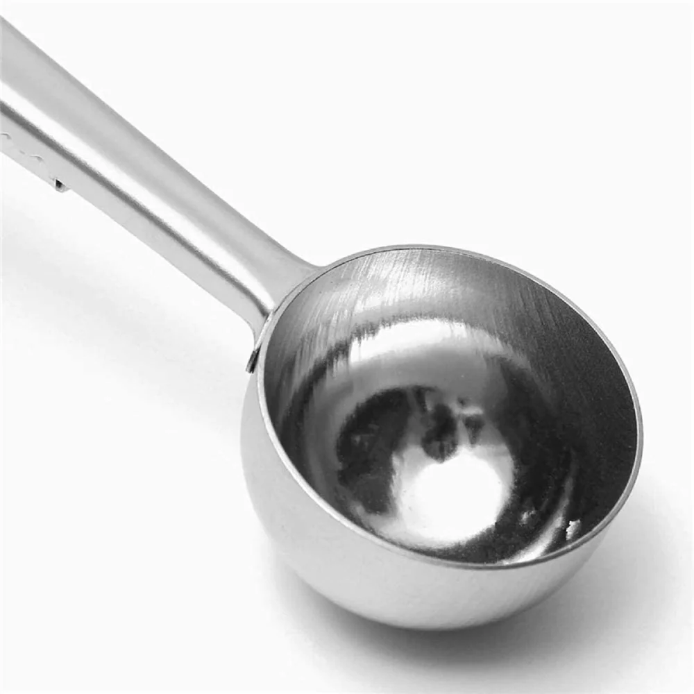 La Cafetiere 18cm/20g Stainless Steel Coffee Measuring Spoon with Clip - Image 4