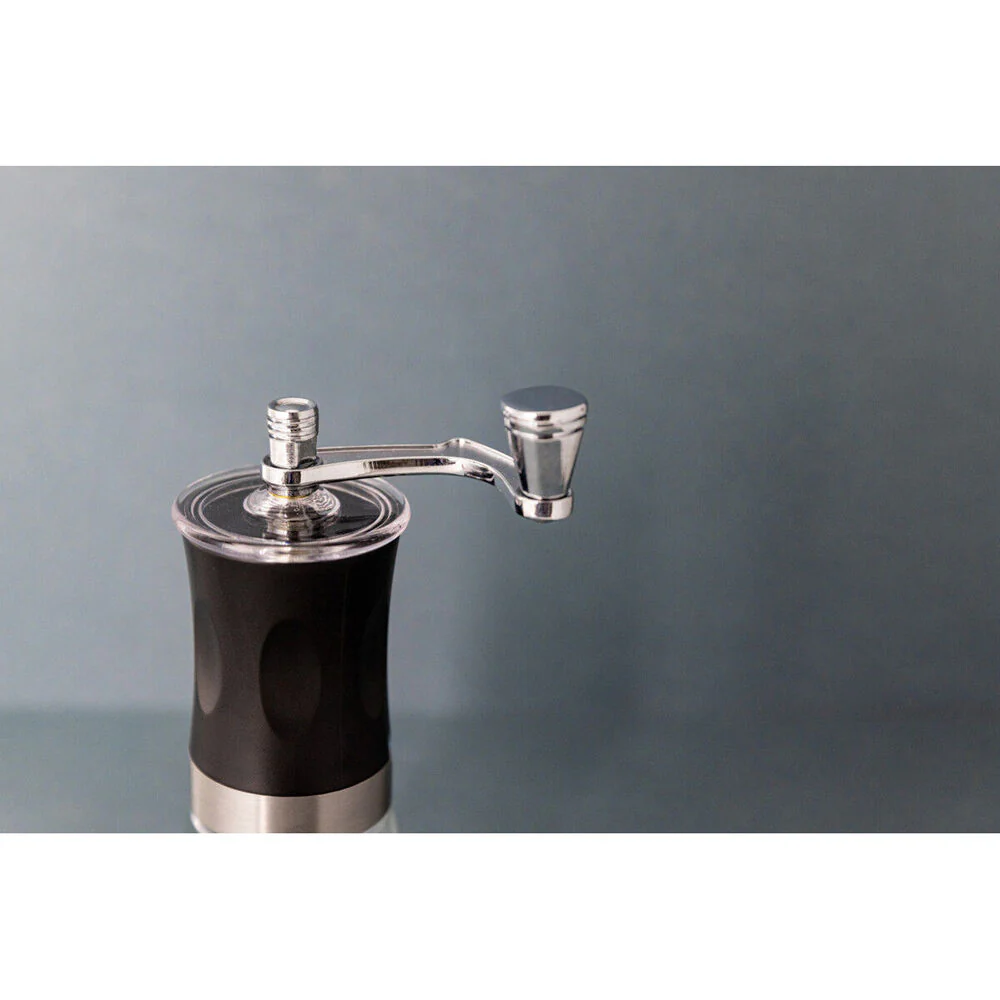 La Cafetiere 19.5cm Manual Stainless Steel Coffee Grinder Black - Small - Image 5