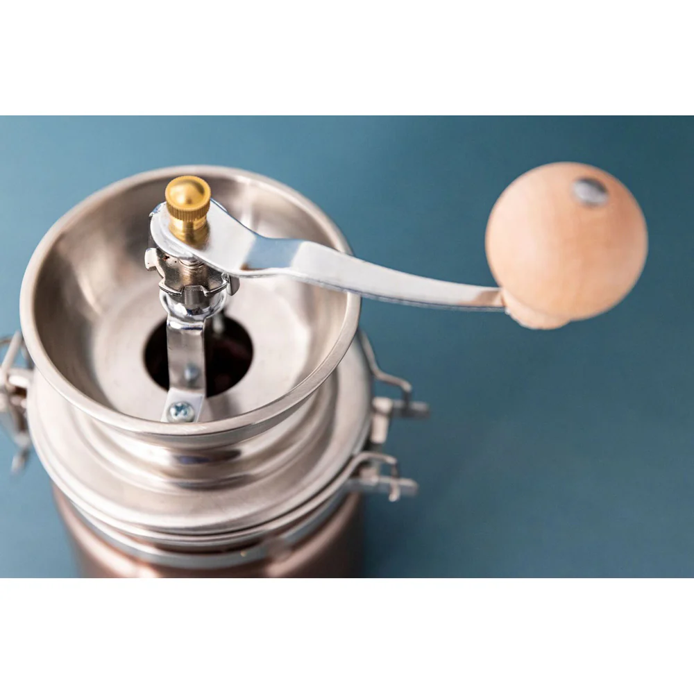 La Cafetiere 19cm Manual Stainless Steel Coffee Grinder (Copper) - Image 3