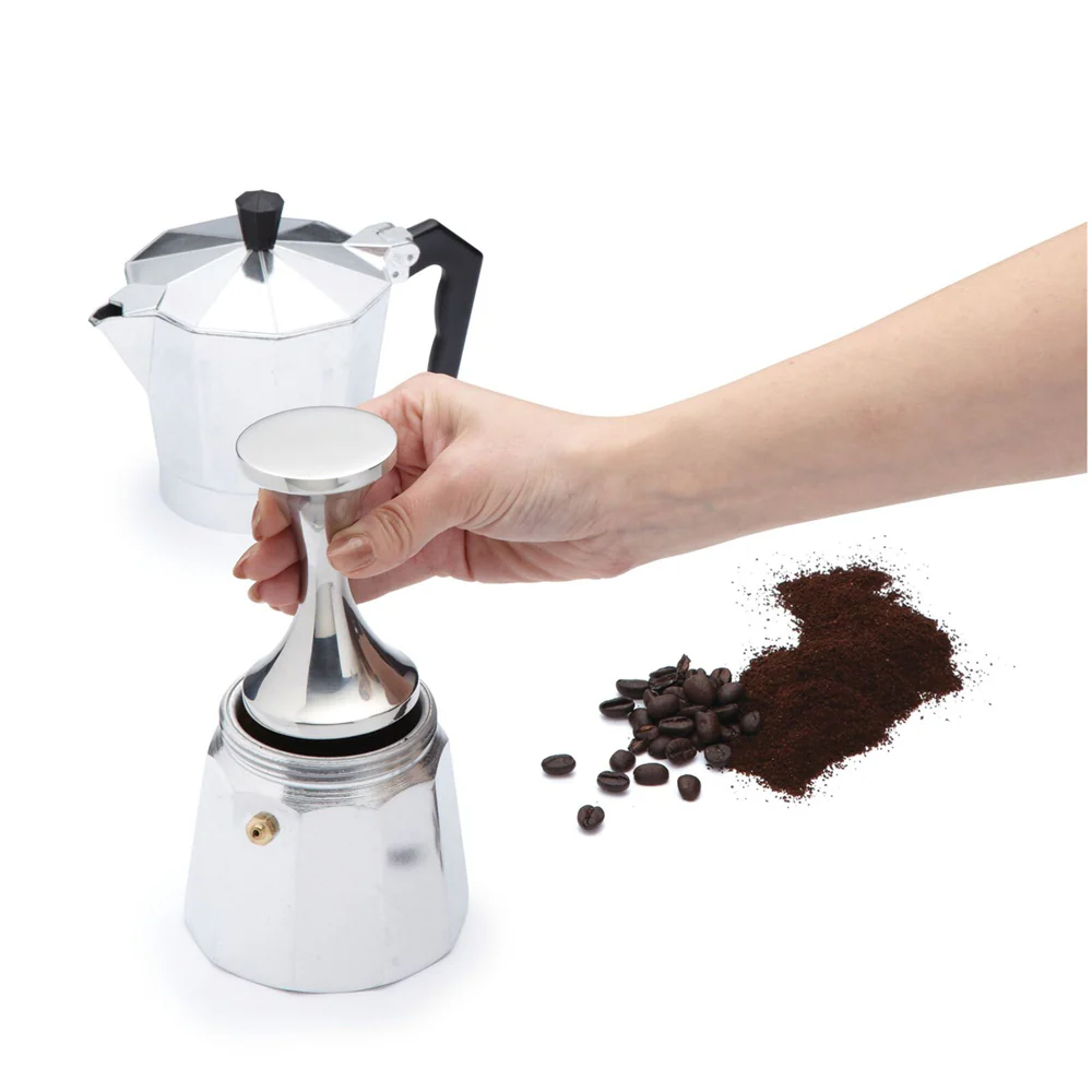 La Cafetiere 2-In-1 Stainless Coffee Tamper for 58mm/52mm Portafilters - Image 5