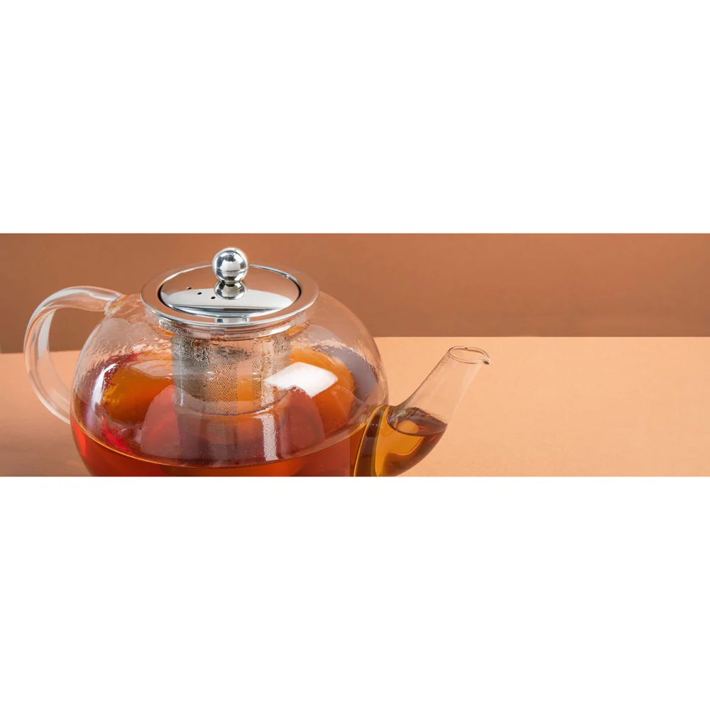 La Cafetiere 25.5cm/1.5L Glass Teapot with Stainless Steel Infuser - Image 3