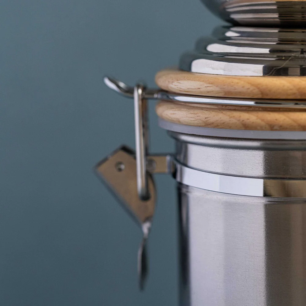 La Cafetiere 25cm Manual Stainless Steel Coffee Grinder (Silver) - Image 7