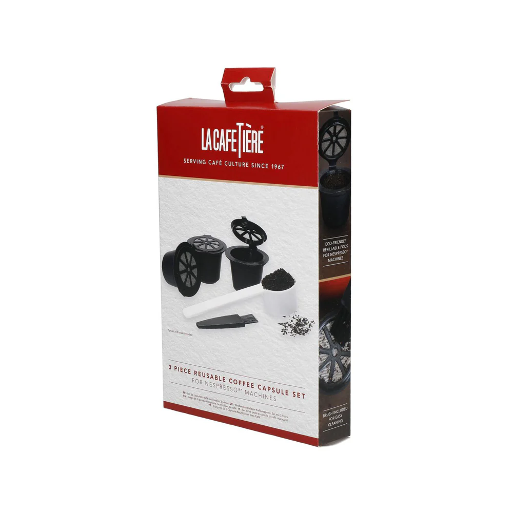 La Cafetiere 3-Pieces 11.5cm Reusable Coffee Pods for Nespresso Machines - Image 7