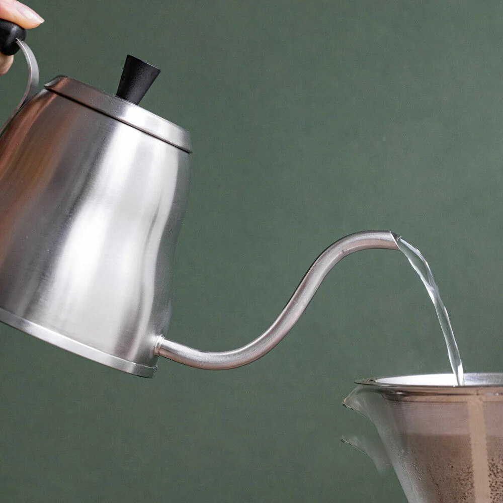 La Cafetiere 700ml Stove Top Pour Over Stainless Steel Kettle (Silver) - Image 6