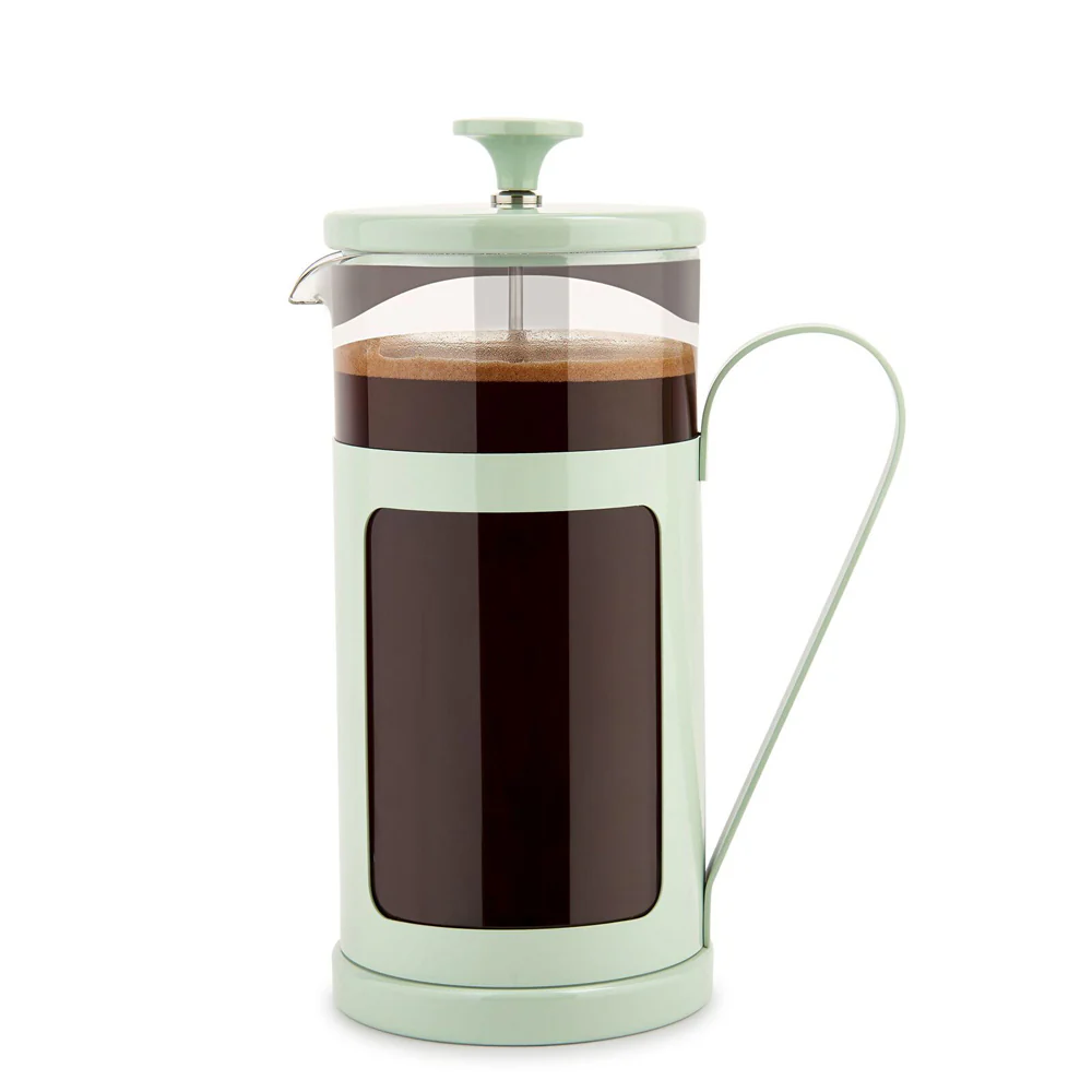 La Cafetiere Monaco 8-Cup 1L Stainless Steel/Glass French Press (Mint Green) - Image 5