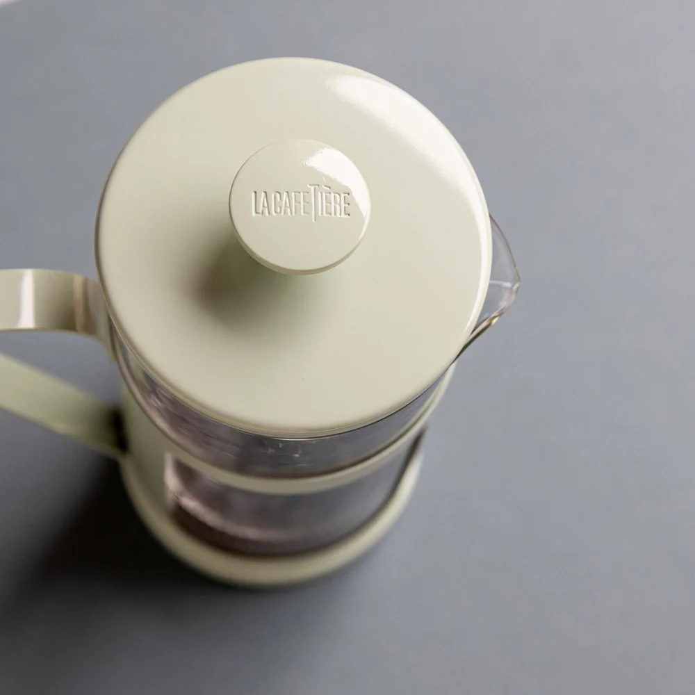 La Cafetiere Monaco 8-Cup 1L Stainless Steel/Glass French Press (Mint Green) - Image 8