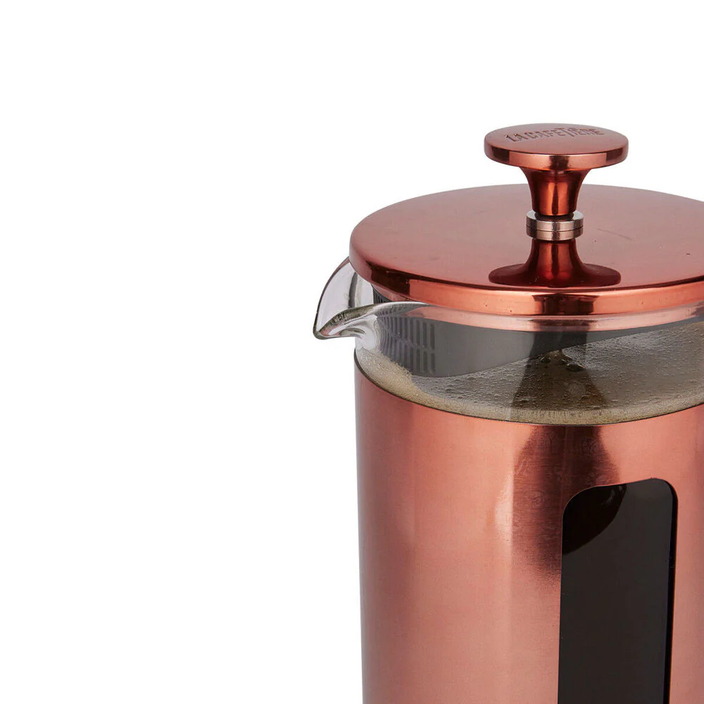La Cafetiere Pisa 8-Cup 1L Stainless Steel/Glass Coffee French Press (Copper) - Image 8