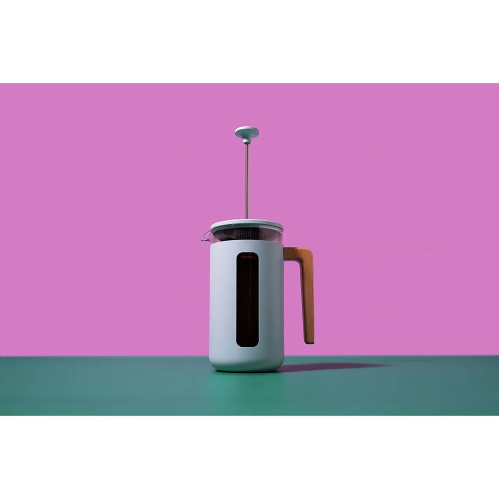 La Cafetiere Pisa 8-Cup Stainless Steel Coffee Press (Sky Blue) - Image 10
