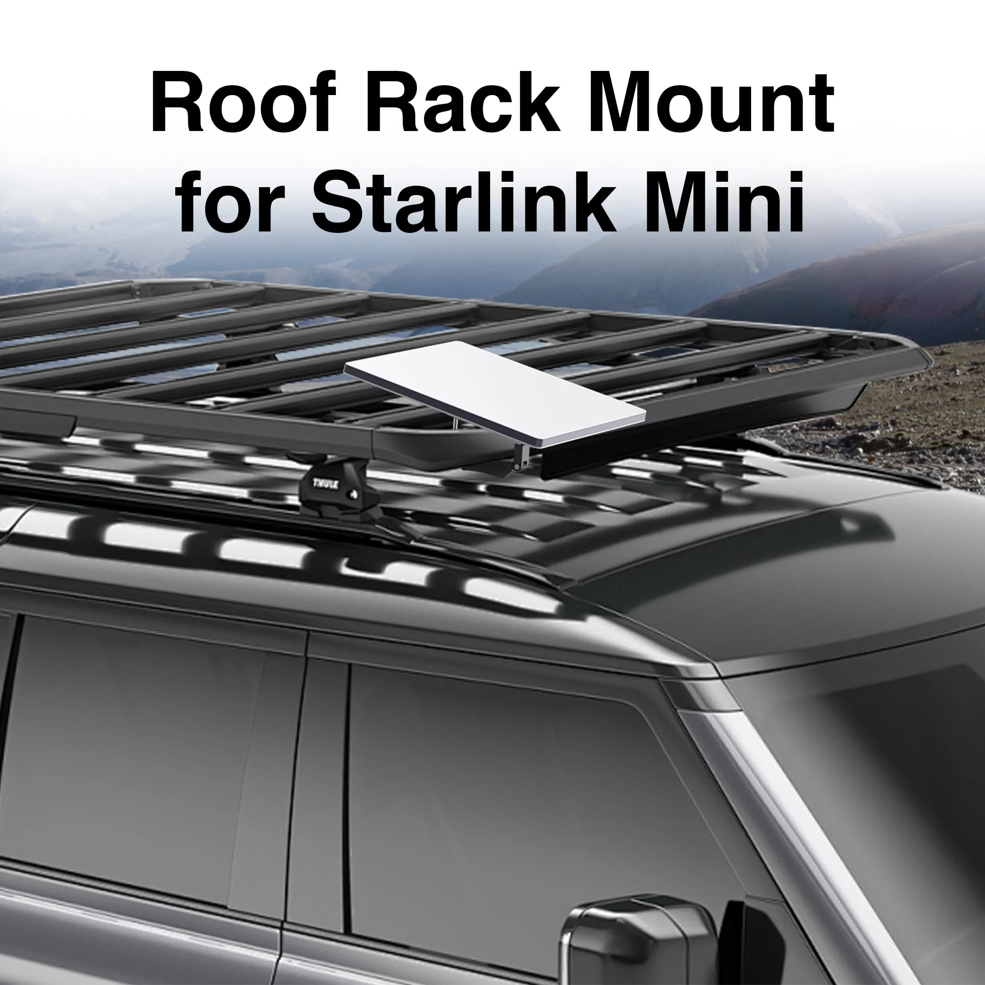 Laser ChargeCore Roof Rack Mount for Starlink Mini - Image 2