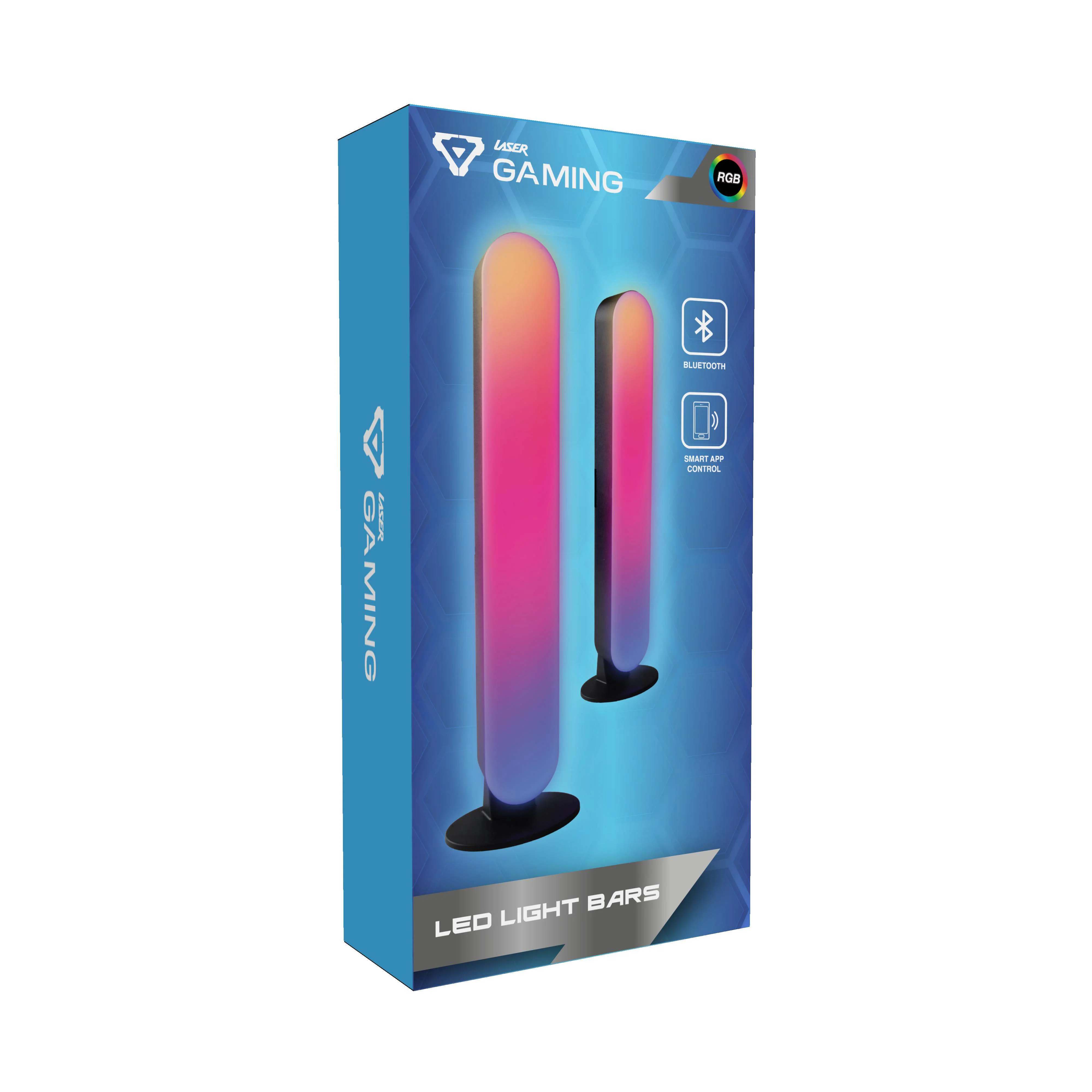 Laser Gaming RGB LED Desk Light (2 Pack) - Image 10