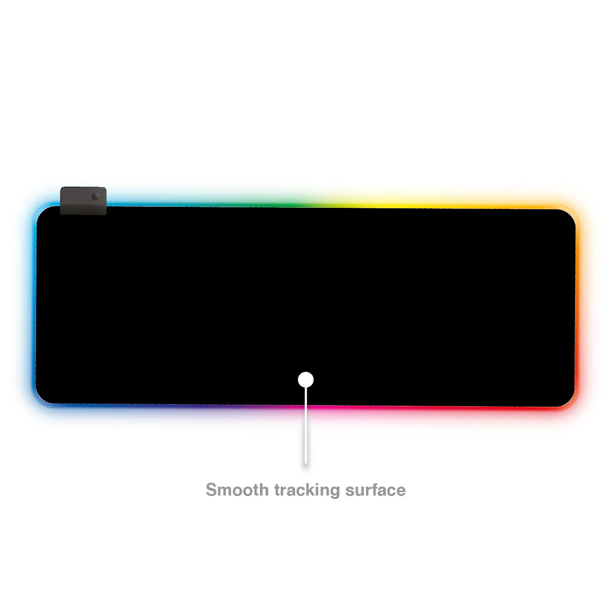 Laser Gaming X-Large LED Gaming Pad (Black) - Image 4